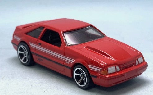 Hot Wheels 2024 #192/250 '84 Mustang SVO, NEW/LOOSE, red