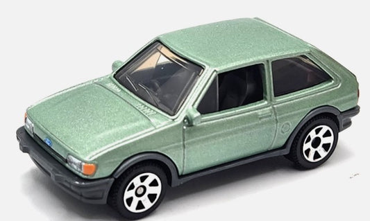 Matchbox 2025 #24/100, 1983 Ford Fiesta Mk2, NEW/LOOSE, metalflake light green