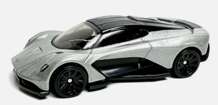 Hot Wheels 2022 #103/250, Aston Martin Valhalla Concept, NEW/LOOSE, metalflake silver