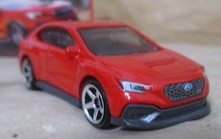 Matchbox 2026 #090/125, 2024 Subaru WRX S3 STI, NEW/LOOSE, red