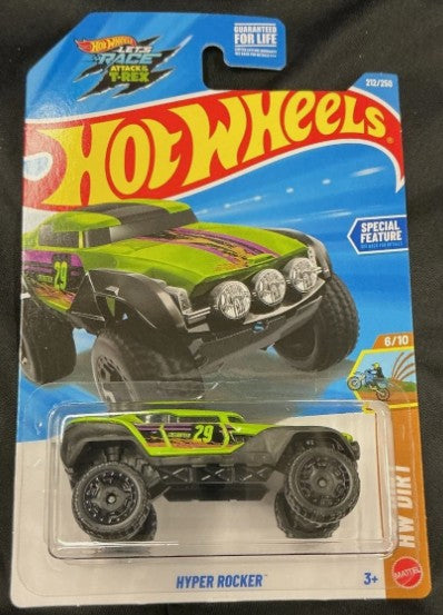 Hot Wheels 2026 #212/250, Hyper Rocker, green