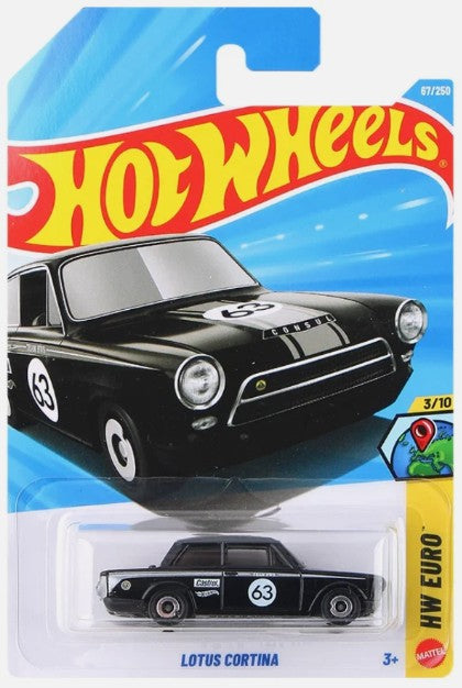 Hot Wheels 2026 #067/250 Lotus Cortina, black
