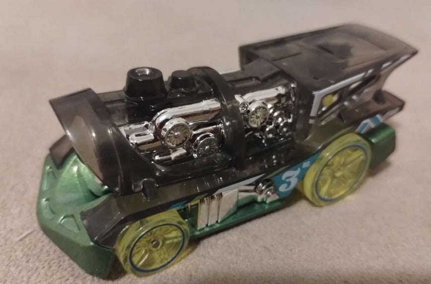 Hot Wheels 2024 Multipack Exclusive, Loco Motorin', NEW/LOOSE, transparent black