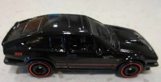 Hot Wheels 2024 #098/250, Alfa Romeo GTV6 3.0, RED EDITION, NEW/LOOSE, black
