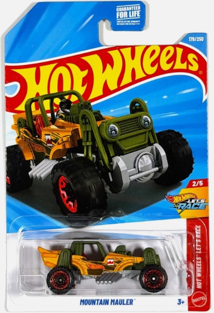 Hot Wheels 2026 #179/250, Mountain Mauler, yellow