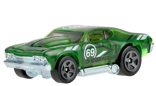 Hot Wheels 2026 #053/250 '69 Chevelle (Toon'd), NEW/LOOSE, transparent green