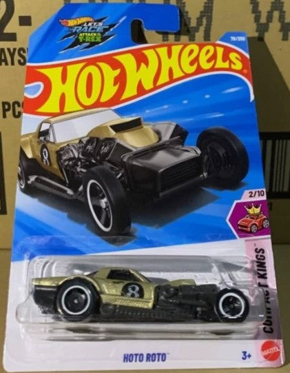 Hot Wheels 2026 #079/125, Hoto Roto, metalflake gold