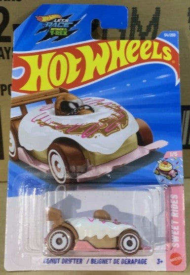 Hot Wheels 2026 #054/250, Donut Drifter, white