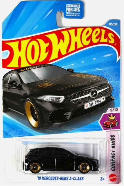Hot Wheels 2026 #210/250, '19 Mercedes-Benz A-Class, black