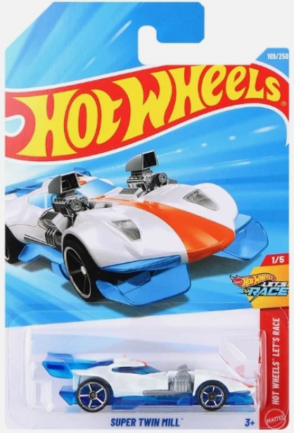 Hot Wheels 2026 #169/250, Super Twin Mill, white