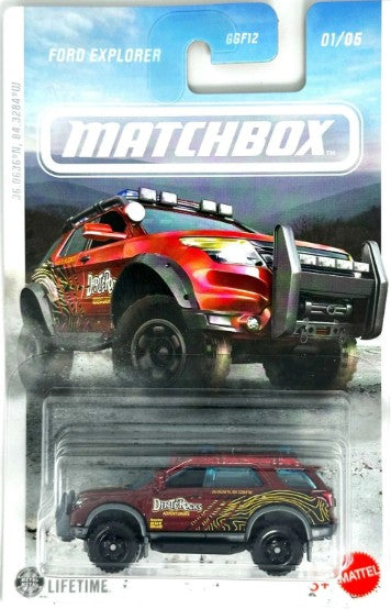 Matchbox 2026 Rally Series 01/05, Ford Explorer, red