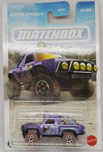Matchbox 2026 Rally Series 03/05, Sonora Shredder, purple