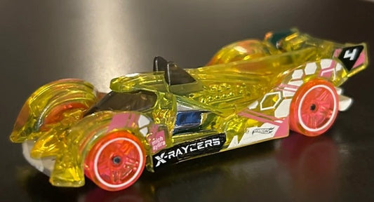 Hot Wheels 2025 Multipack Exclusive, Hi-Tech Missile, NEW/LOOSE, translucent yellow
