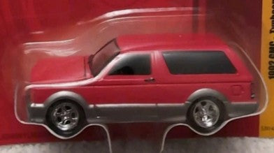 Johnny Lightning, 1992 GMC Typhoon, NEW/LOOSE, dark red