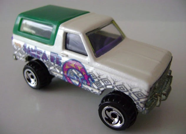 Hot Wheels 2000 Multipack Exclusive, Bronco 4-Wheeler, NEW/LOOSE, white