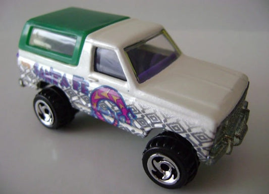 Hot Wheels 2000 Multipack Exclusive, Bronco 4-Wheeler, NEW/LOOSE, white
