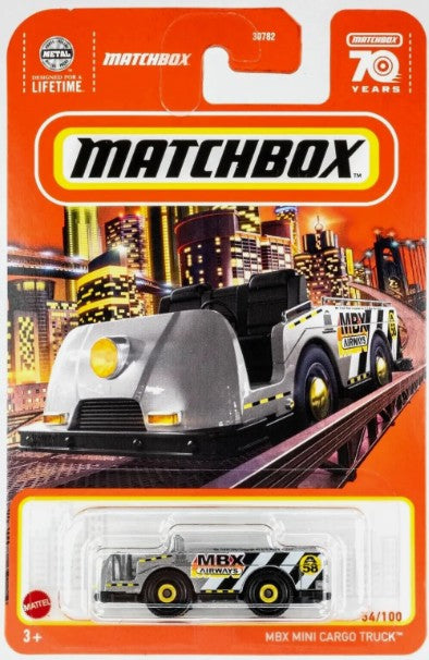 Matchbox 2023 #0543/100, MBX Mini Cargo Truck, silver