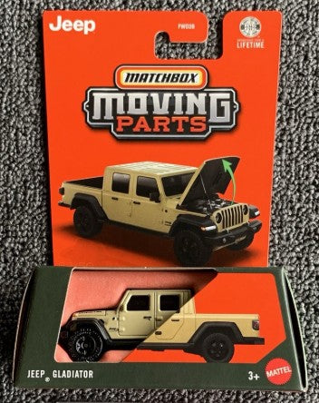 Matchbox 2026 Moving Parts 32/50, Jeep Gladiator, tan