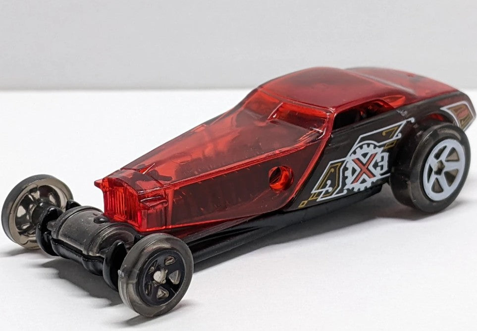 Hot Wheels 2022 Multipack Exclusive, Hi Roller, NEW/LOOSE, transparent red