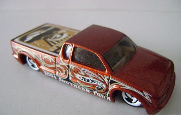 Hot Wheels 2004 #144, Steel Flame, PREOWNED/LOOSE, copper