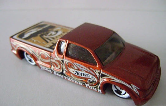 Hot Wheels 2004 #144, Steel Flame, PREOWNED/LOOSE, copper
