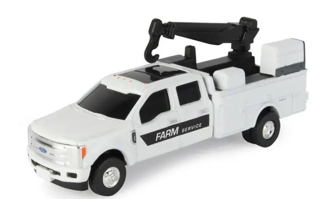ERTL, Farm Service Truck, 1:64 scale, PREOWNED/LOOSE, white