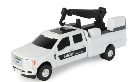 ERTL, Farm Service Truck, 1:64 scale, PREOWNED/LOOSE, white