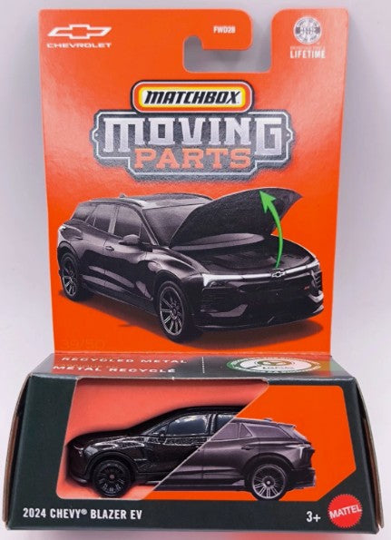 Matchbox 2026 Moving Parts, 2024 Chevy Blazer EV, black