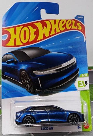 Hot Wheels 2026 #059/250, Lucid Air, blue