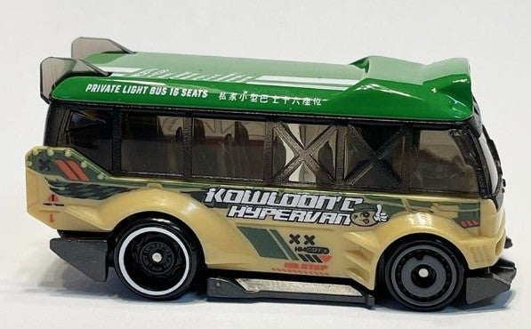 Hot Wheels 2024 #187/250, Kowloon'd Hypervan, NEW/LOOSE, green