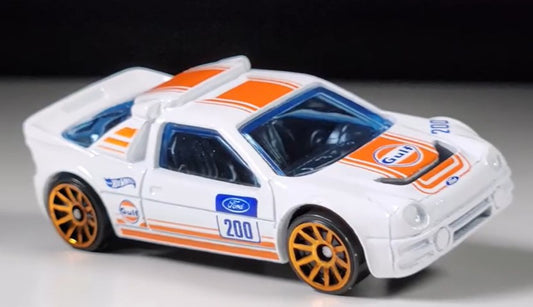 Hot Wheels 2025 [no number], Ford RS200, RETAILER EXCLUSIVE, NEW/LOOSE, white