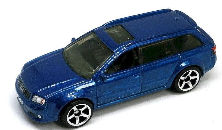 Matchbox 2019 #016/125, Audi RS6 Avant - 2004, NEW/LOOSE, metalflake blue