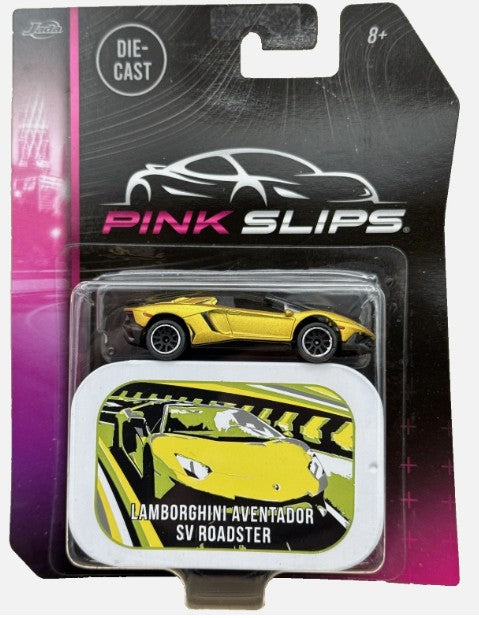 Jada Pink Slips, Lamborghini Aventador SV Roadster, gold