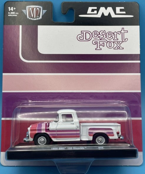 M2 Machines, 1958 GMC 100 Stepside, white