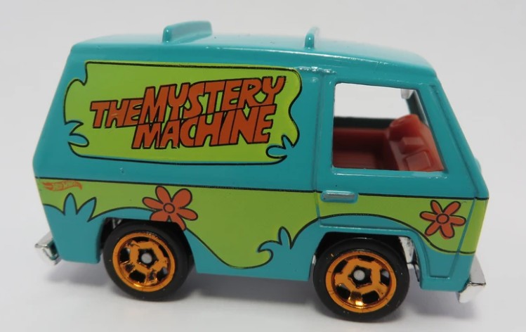 Hot Wheels 2021 #107/250, The Mystery Machine, NEW/LOOSE, turquoise