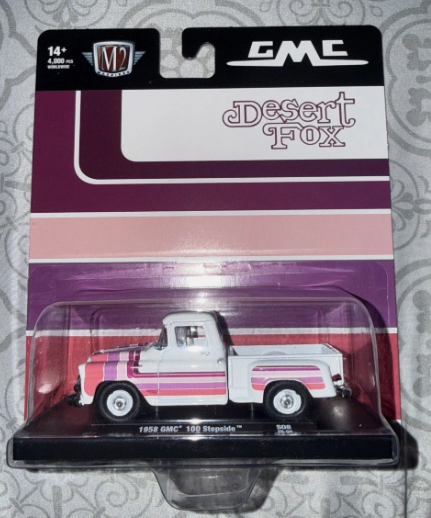 M2 Machines, 1958 GMC 100 Stepside, white