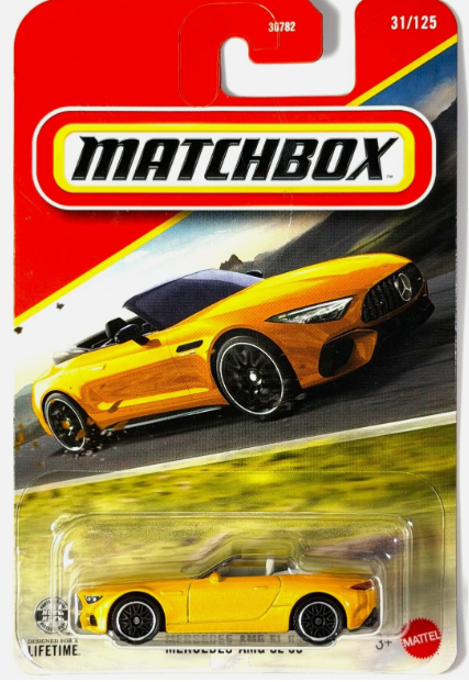 Matchbox 2026 #0316/100, Mercedes AMG SL 63, yellow
