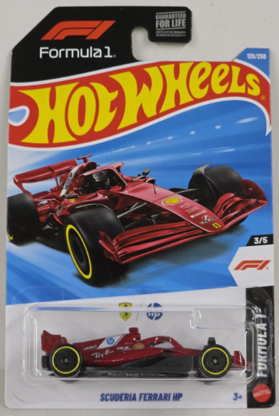 Hot Wheels 2026 #120/250, Scuderia Ferrari HP, red