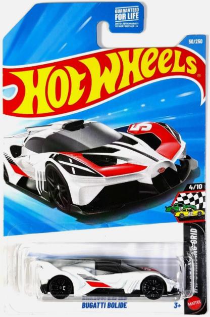Hot Wheels 2026 #050/250, Bugatti Bolide, white
