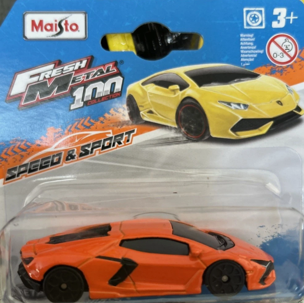 Maisto, Fresh Metal 100 Collection, Lamborghini Revuelto, orange