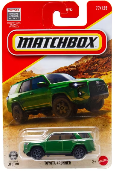 Matchbox 2026 #077/125, Toyota 4Runner, green