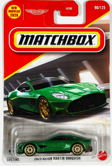 Matchbox 2026 #090/125, 2025 Aston Martin Vanquish, green