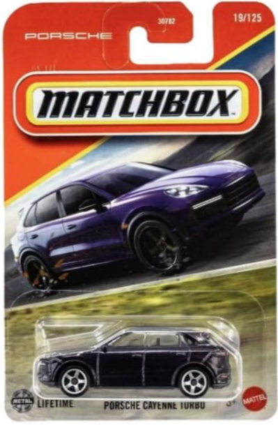 Matchbox 2025 #019/125 Porsche Cayenne Turbo, purple