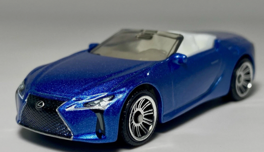 Matchbox 2026 #025/125, 2021 Lexus LC 500, NEW/LOOSE, blue