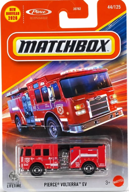 Matchbox 2026 #044/125, Pierce Volterra EV, red