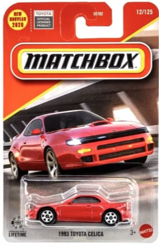 Matchbox 2026 #012/125, 1993 Toyota Celica, red
