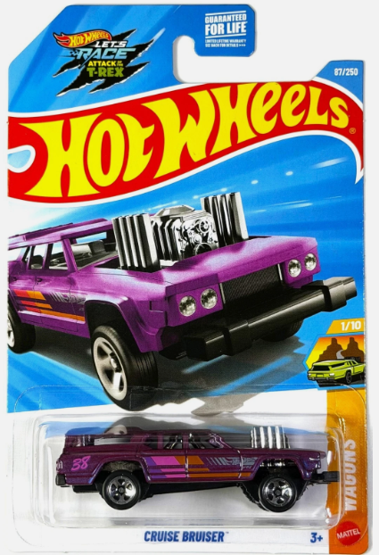 Hot Wheels 2026 #087/250, Cruise Bruiser, purple