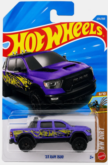 Hot Wheels 2026 #234/250, '23 Ram 1500, purple