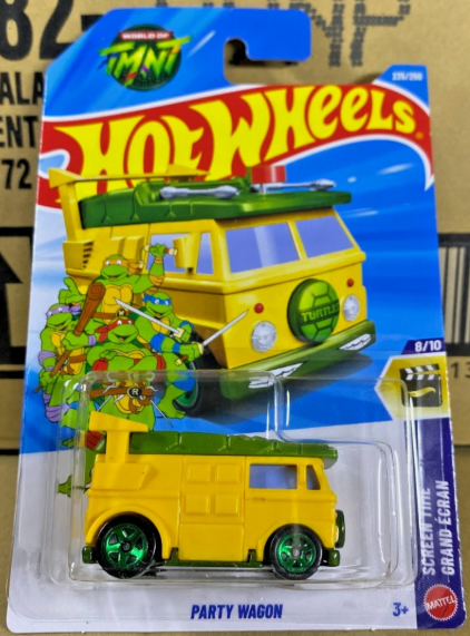 Hot Wheels 2026 #235/250, Party Wagon, yellow