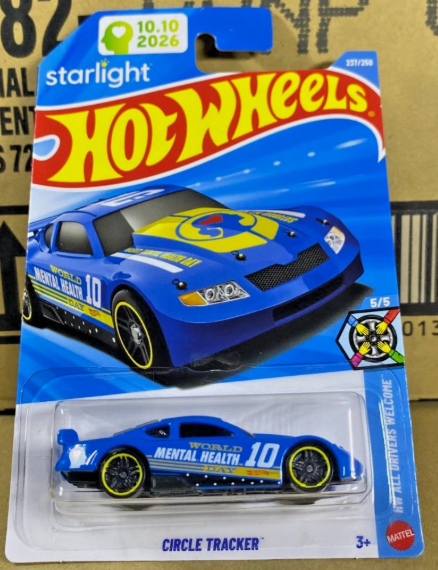 Hot Wheels 2026 #237/250, Circle Tracker, blue